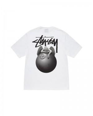 Stüssy Angel T-shirt Vita | Sverige 932WNRTVA