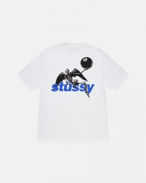 Stüssy Apocalypse T-shirt Vita | Sverige 319FOXSMD