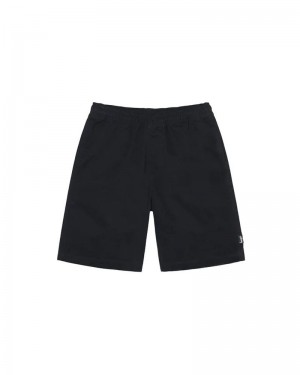 Stüssy Brushed Beach Shorts Svarta | Sverige 936TWCBNM