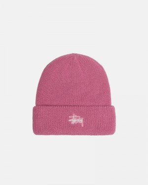 Stüssy Cuff Basic Mössa Rosa | Sverige 240VOWAYD