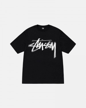 Stüssy Dizzy Stock T-shirt Svarta | Sverige 406INBOZU