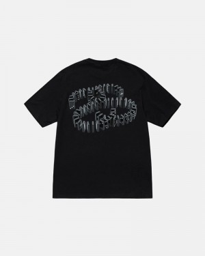 Stüssy Dominoes T-shirt Svarta | Sverige 102IVTEAB