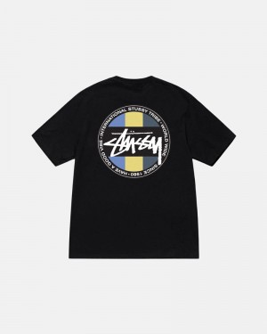 Stüssy Klassiska Dot T-shirt Svarta | Sverige 712SCZQYW