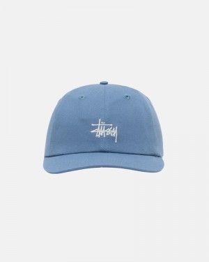 Stüssy Low Pro Basic Stock Strapback Kepsar Blå | Sverige 386GKWMEL