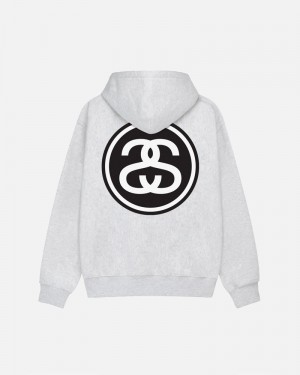 Stüssy SS-Link Hoodie Grå | Sverige 307SAWRDX