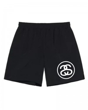 Stüssy SS-Link Shorts Svarta | Sverige 590KFGYBW