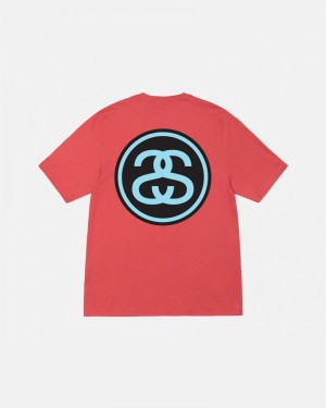 Stüssy SS-Link T-shirt Röda | Sverige 709BQOZTF