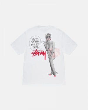 Stüssy Skate Tough T-shirt Vita | Sverige 567UADJNF