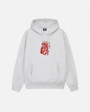 Stüssy Soda Can Hoodie Grå | Sverige 279QLPUCX