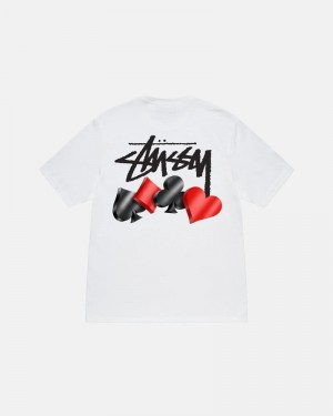 Stüssy Suits T-shirt Vita | Sverige 451DWVMLE