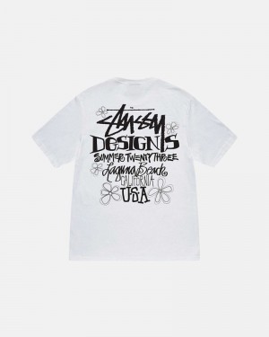 Stüssy Summer LB T-shirt Vita | Sverige 568WASJPF