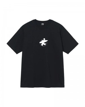 Stüssy Surf Stock T-shirt Svarta | Sverige 809OSMUQL