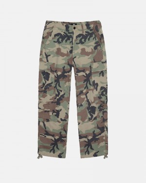 Stüssy Surplus Cargo Ripstop Byxor Camo | Sverige 064GNYITW