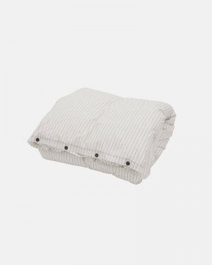 Stüssy Tekla Percale Duvet Cover Andra Tillbehör Vita | Sverige 795UIMTWR