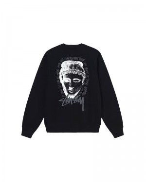 Stüssy Young Moderns Sweatshirt Svarta | Sverige 904RYAGFU