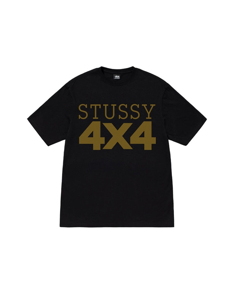 Stüssy 4x4 T-shirt Svarta | Sverige 854BVLOZI