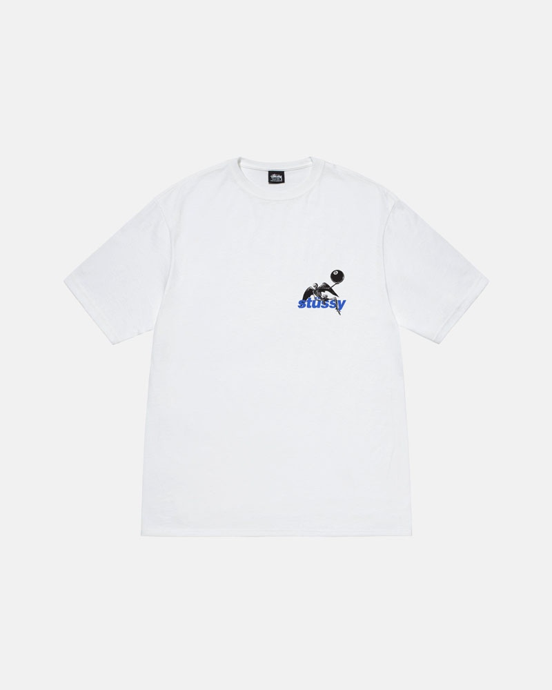 Stüssy Apocalypse T-shirt Vita | Sverige 319FOXSMD