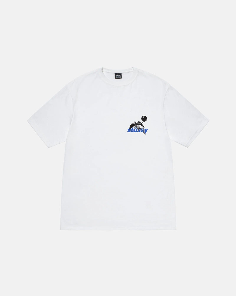 Stüssy Apocalypse T-shirt Vita | Sverige 728YVRXZG