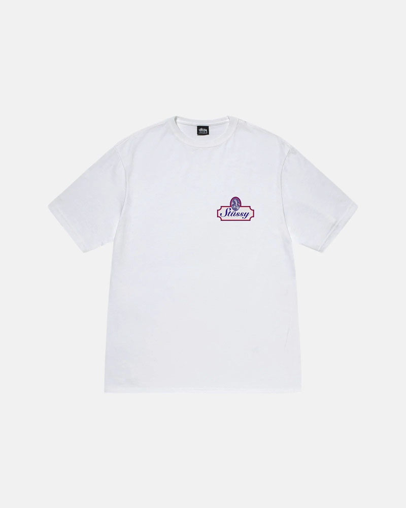 Stüssy Authentic T-shirt Vita | Sverige 268LHDMRW