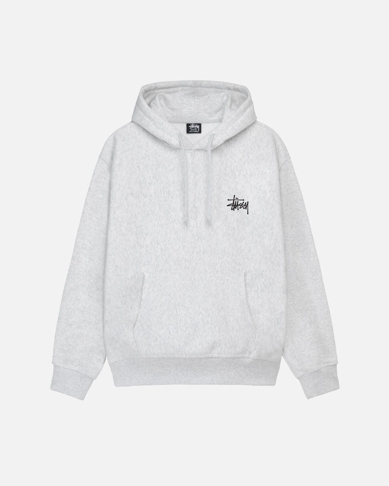 Stüssy Basic Hoodie Grå | Sverige 826DNIZTQ