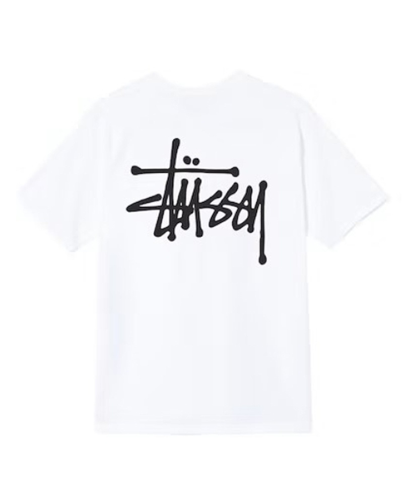 Stüssy Basic T-shirt Vita | Sverige 827QDWRTF