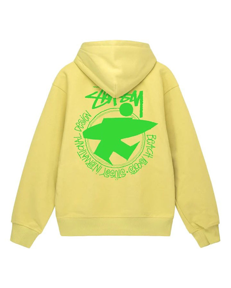 Stüssy Beach Roots Hoodie Gula | Sverige 659UGZHJA