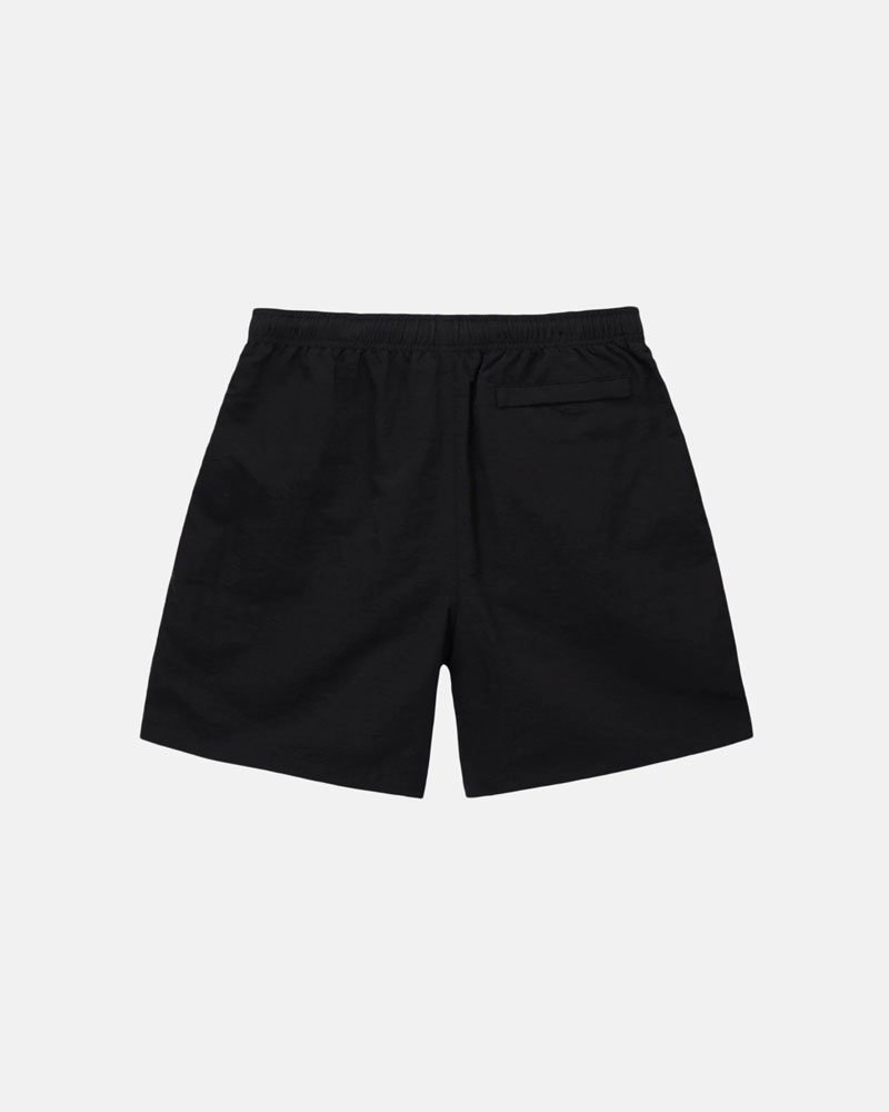 Stüssy Big Basic Vatten Shorts Svarta | Sverige 043OZILGC