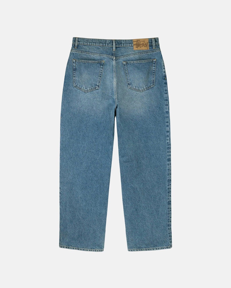 Stüssy Big OL' Jean Denim Jeans Blå | Sverige 413ZMNUBP