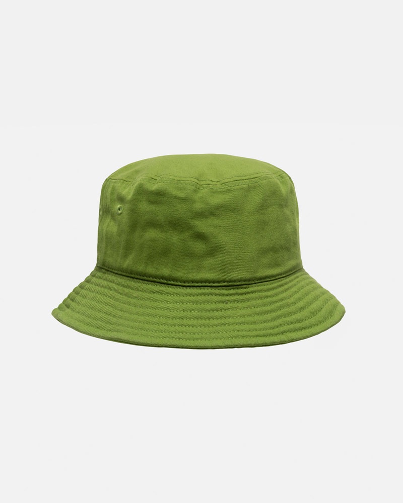 Stüssy Bucket Big Stock Hatt Gröna | Sverige 314YMLWOD