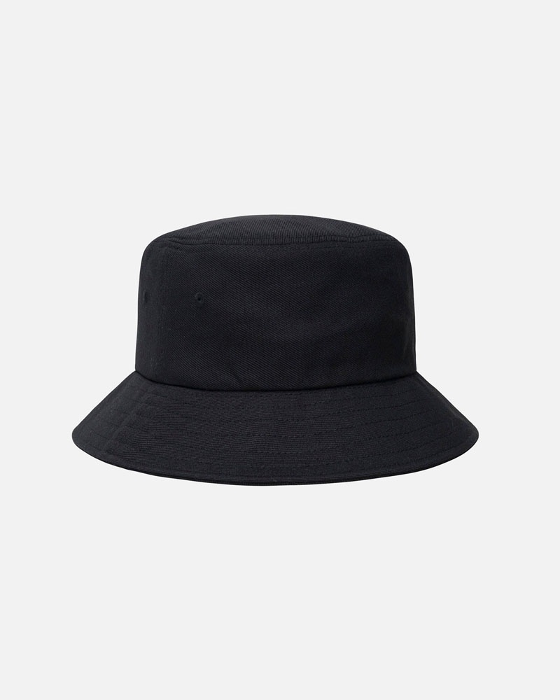 Stüssy Bucket Big Stock Hatt Svarta | Sverige 854CSKMTL