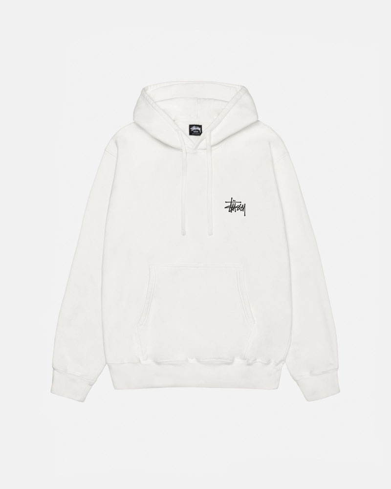 Stüssy Built Tough Pigment Dyed Hoodie Beige | Sverige 048DLZCYT