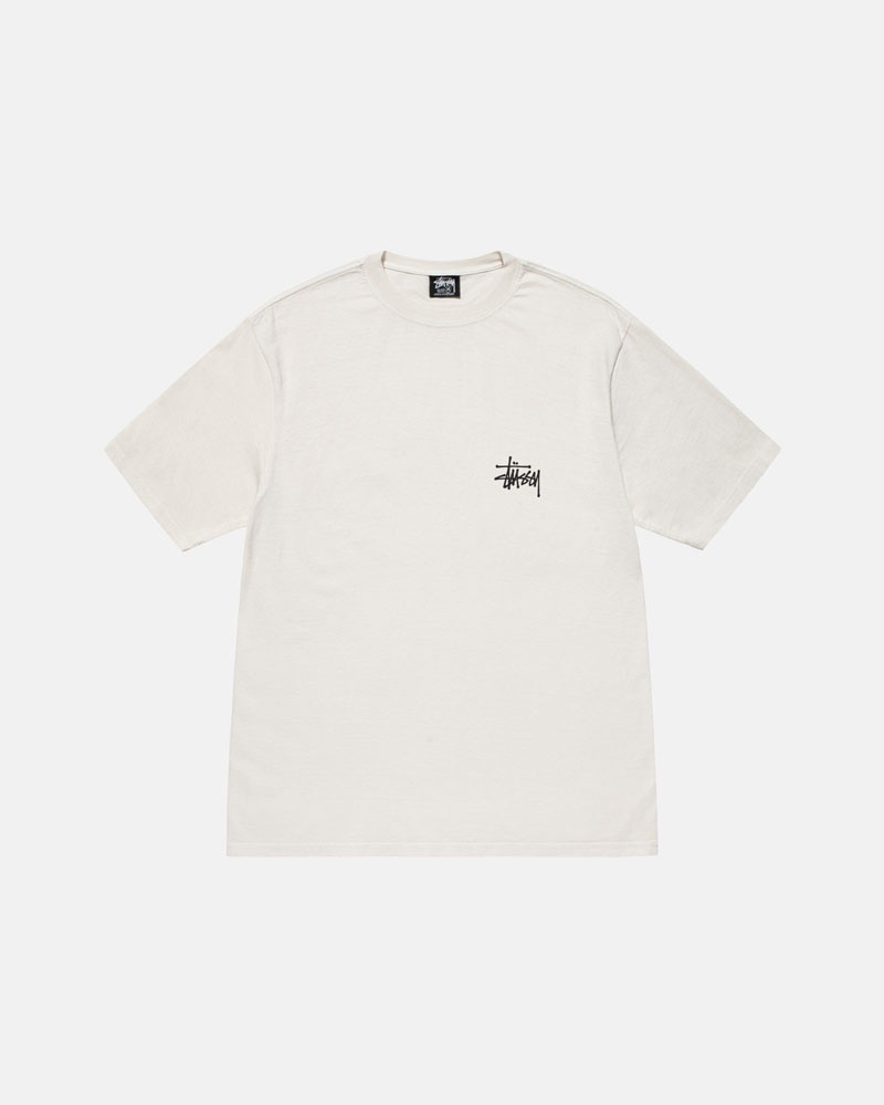 Stüssy Built Tough Pigment Dyed T-shirt Beige | Sverige 108SMITOW