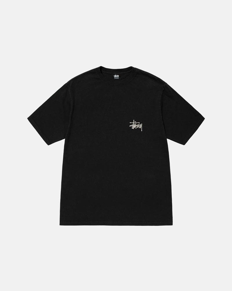 Stüssy Built Tough Pigment Dyed T-shirt Svarta | Sverige 065XCSDQB