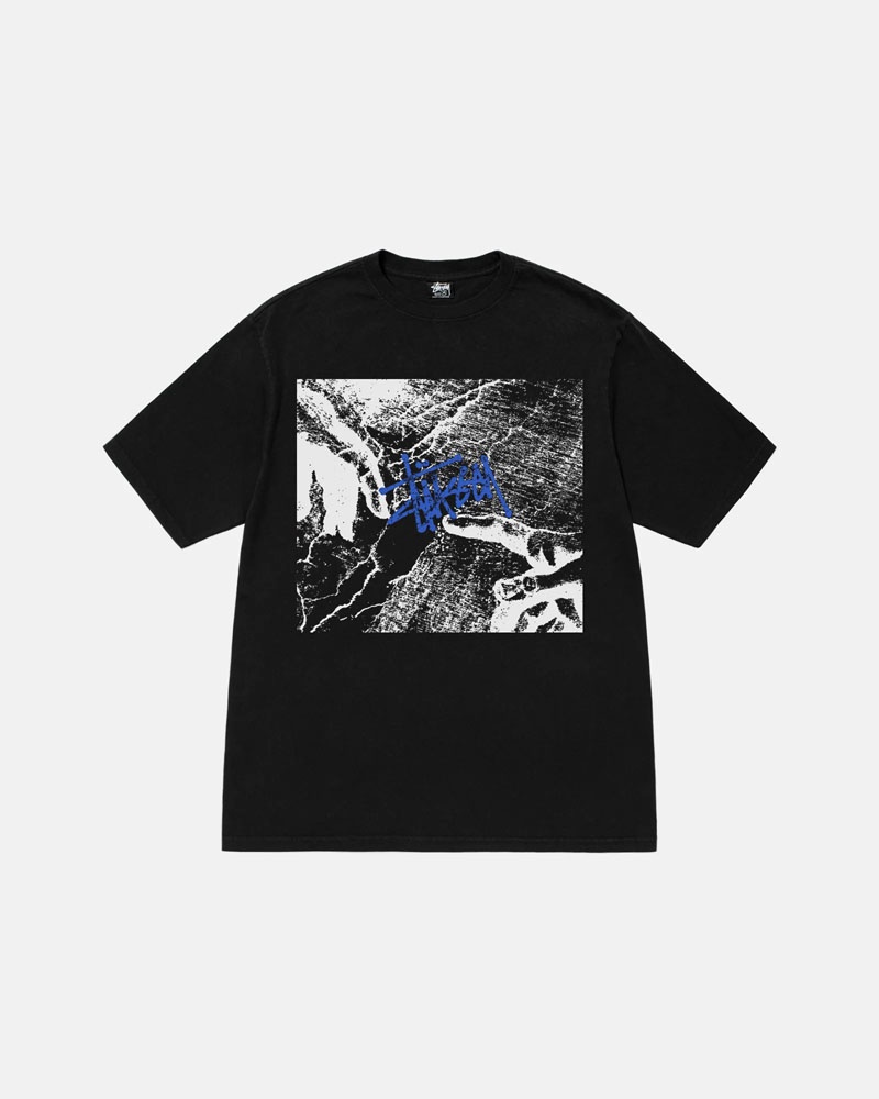 Stüssy Creation Pigment Dyed T-shirt Svarta | Sverige 920NKPZWS