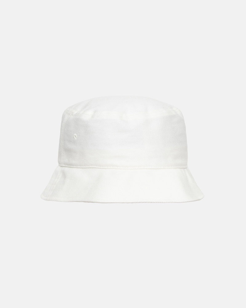 Stüssy Deep Bucket SS Link Hatt Vita | Sverige 508OJBAWX