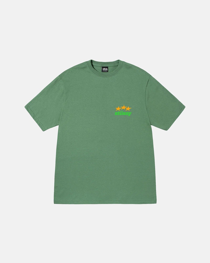 Stüssy Designs Usa T-shirt Gröna | Sverige 658IXFTAJ