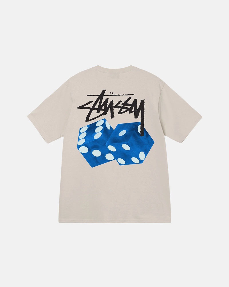 Stüssy Diced Out Off T-shirt Vita | Sverige 208TWNKDO