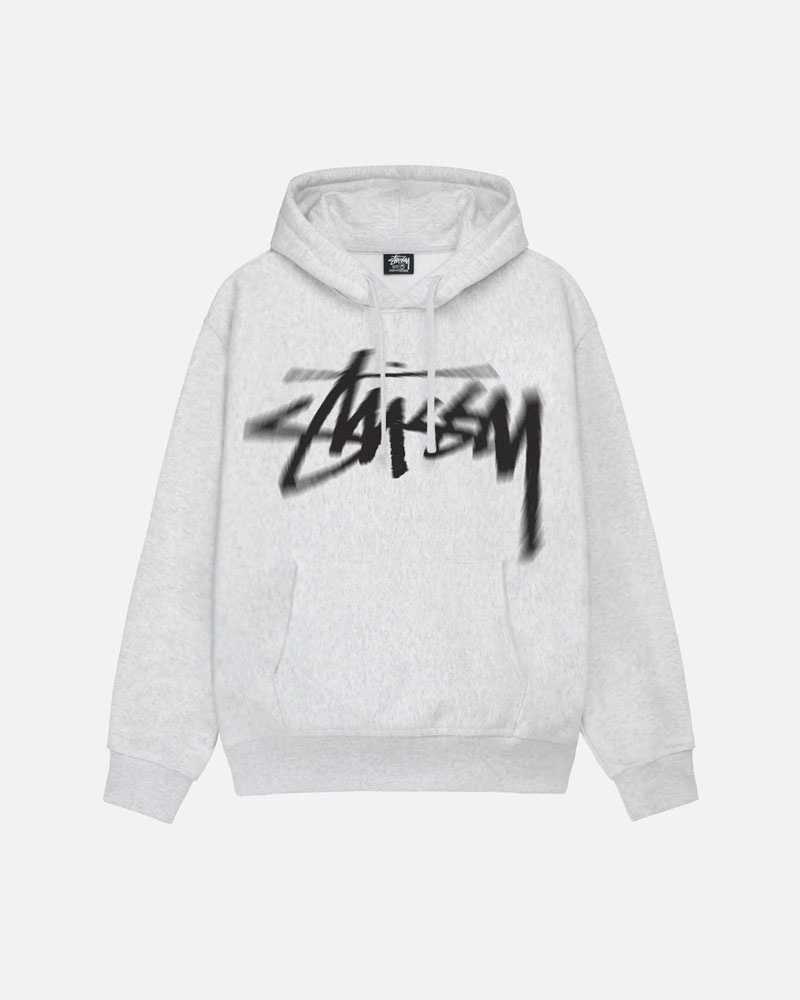 Stüssy Dizzy Stock Hoodie Grå | Sverige 709RKUVWY