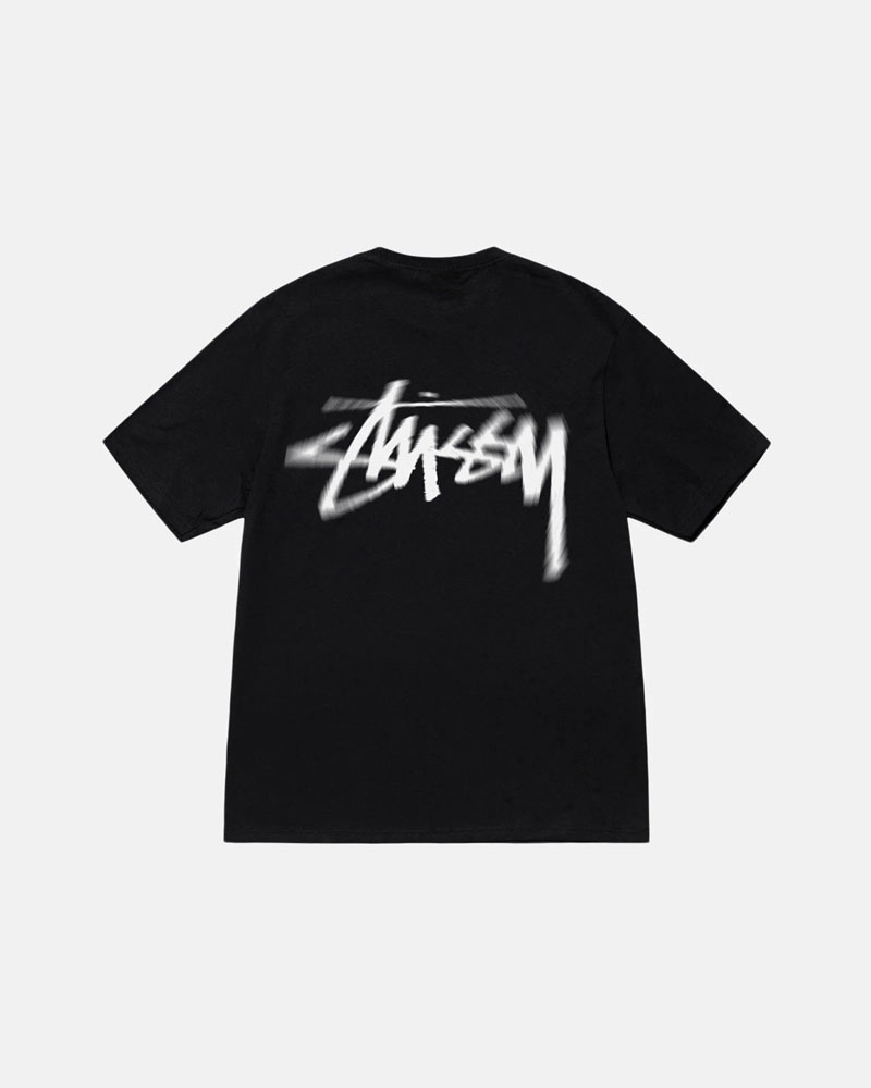 Stüssy Dizzy Stock T-shirt Svarta | Sverige 406INBOZU