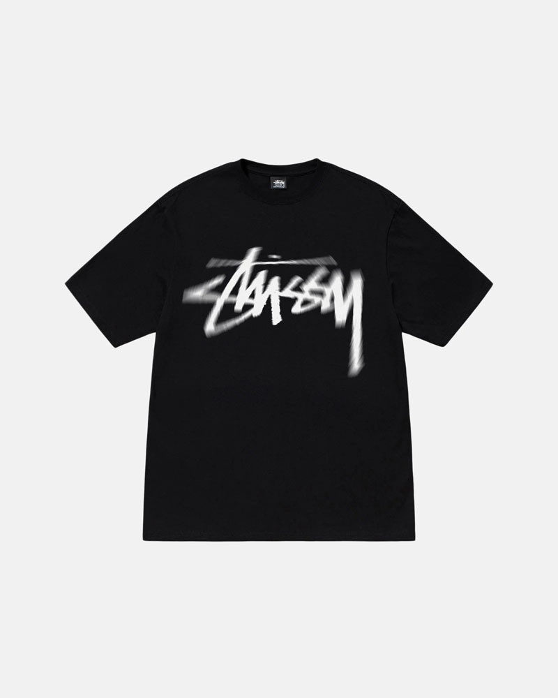 Stüssy Dizzy Stock T-shirt Svarta | Sverige 406INBOZU