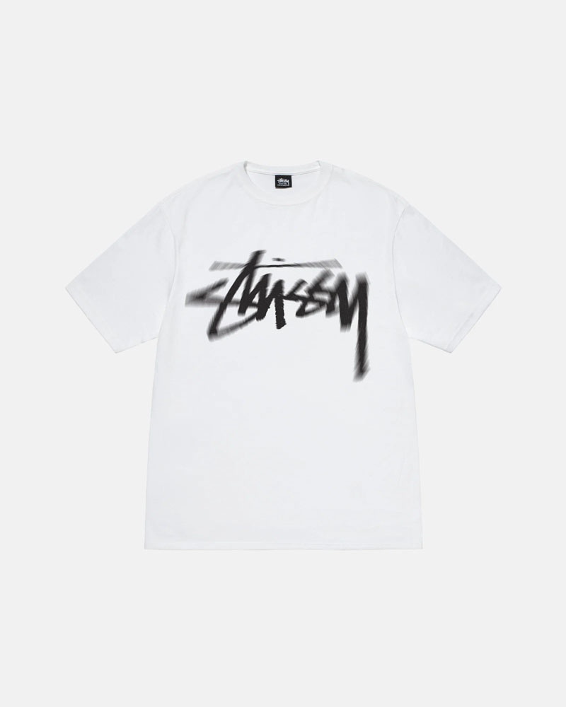 Stüssy Dizzy Stock T-shirt Vita | Sverige 745OSPNFY