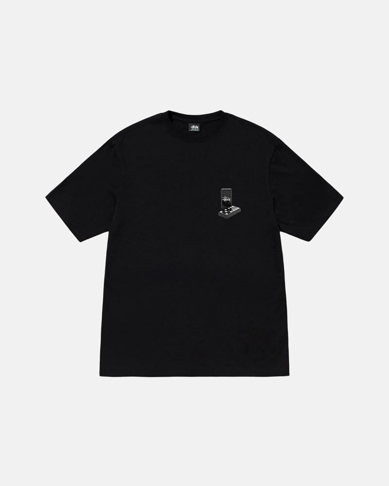 Stüssy Dominoes T-shirt Svarta | Sverige 102IVTEAB