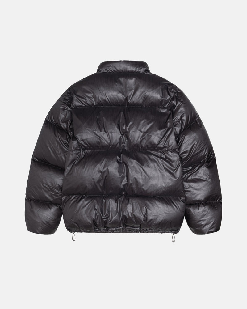 Stüssy Down Puffer Parachute Ripstop Jacka Grå | Sverige 054BKSLNM