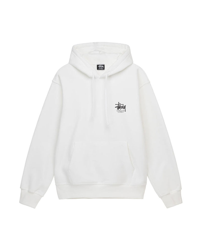 Stüssy Dragon Hoodie Vita | Sverige 562HDKICW