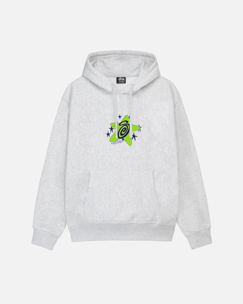 Stüssy Galaxy Hoodie Grå | Sverige 714TLQHSJ