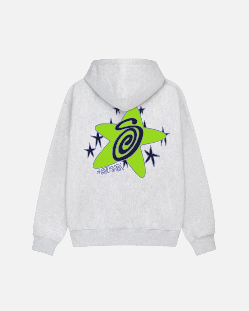 Stüssy Galaxy Hoodie Grå | Sverige 714TLQHSJ