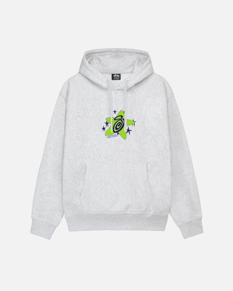 Stüssy Galaxy Hoodie Grå | Sverige 715YHJIPX