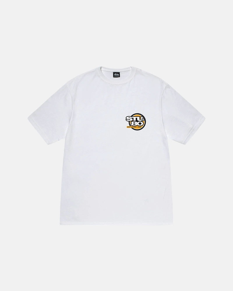 Stüssy Hot 80 T-shirt Vita | Sverige 062PXIQZV