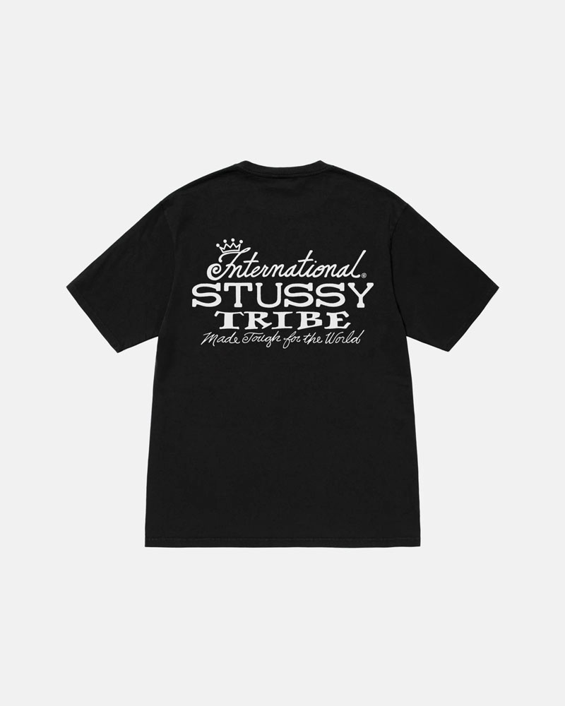 Stüssy IST Pigment Dyed T-shirt Svarta | Sverige 805LHSEWD