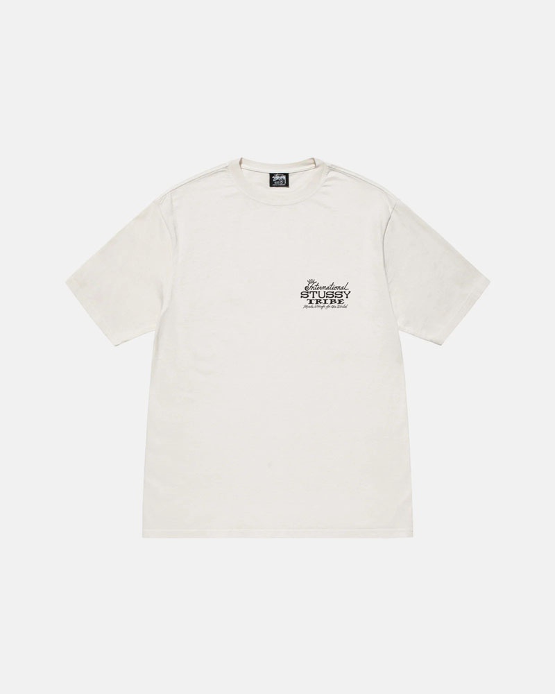 Stüssy IST Pigment Dyed T-shirt Vita | Sverige 812UIMBHY